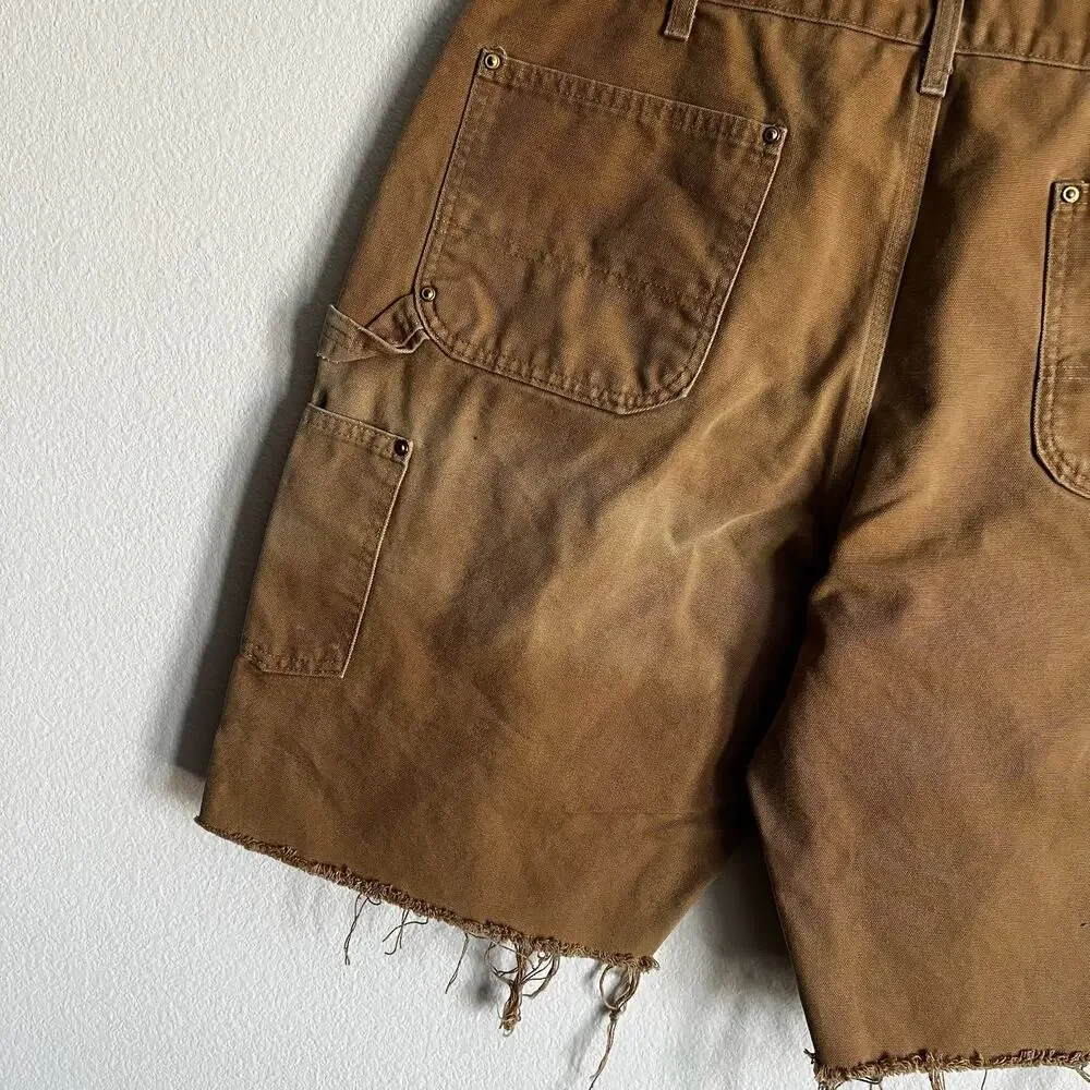 Carhartt brown double knee work wear carpenter pants